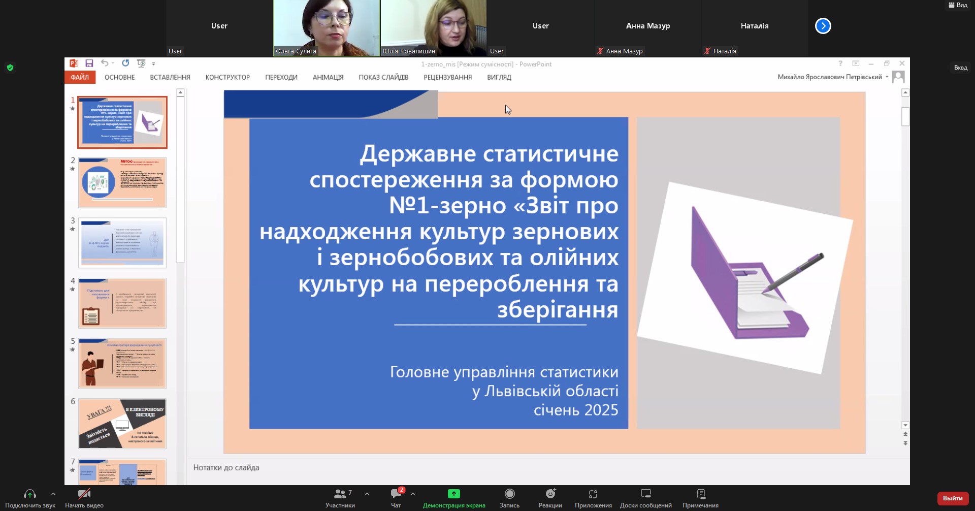 Повідомлення ГУСуЛО