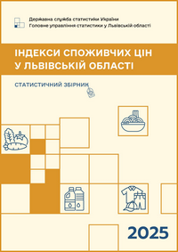 Індекси споживчих цін у Львівській області (за 2025 рік)